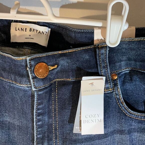 Lane Bryant Signature Fit Cozy Midrise Boot Cut Jeans, 16. NWT - Picture 4 of 15